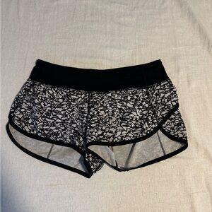 Lululemon athletic shorts. Super cool pattern!